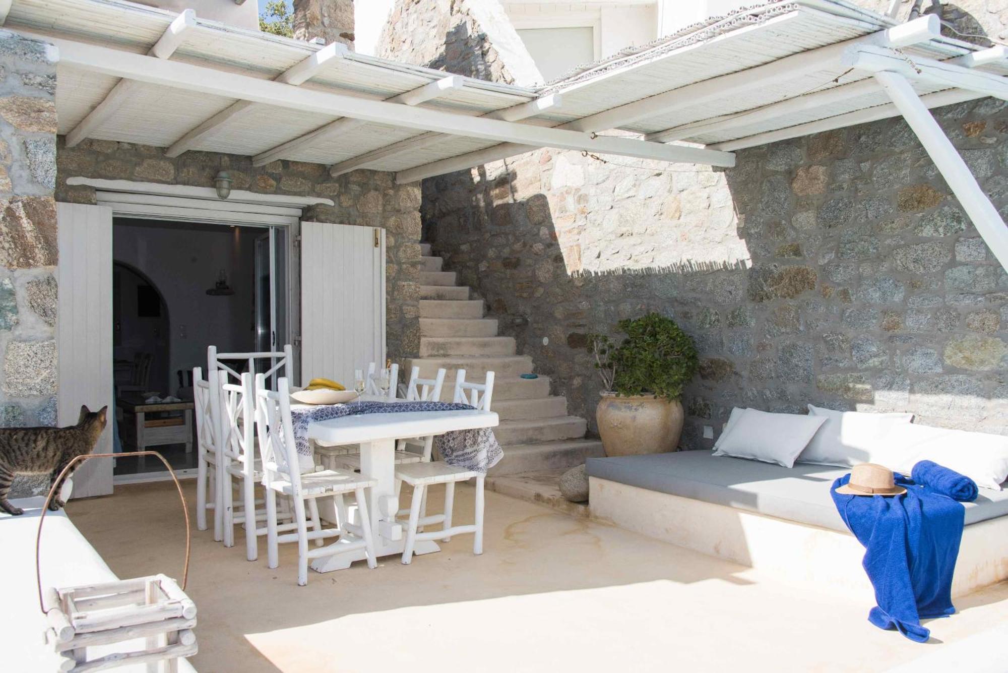 Agios Ioannis Diakoftis White Stone Mykonos酒店 外观 照片
