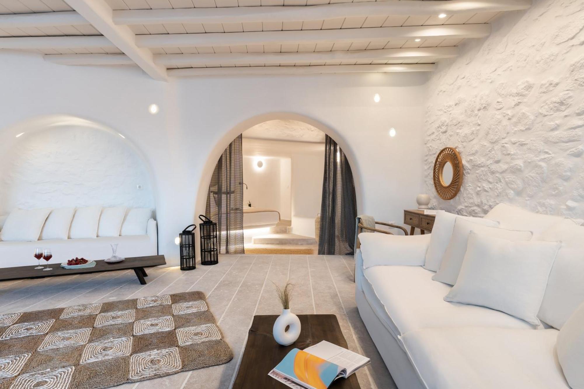 Agios Ioannis Diakoftis White Stone Mykonos酒店 外观 照片