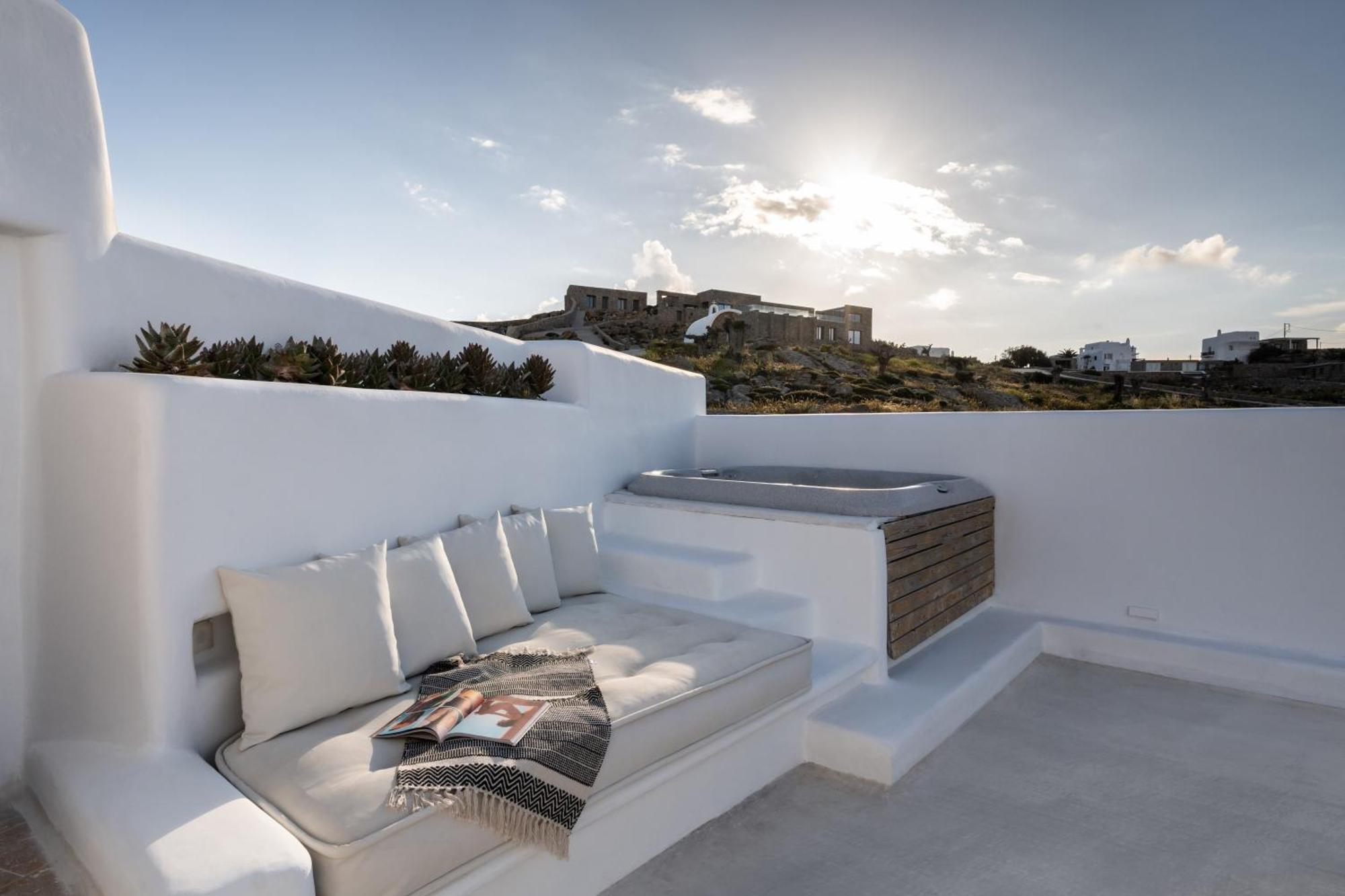 Agios Ioannis Diakoftis White Stone Mykonos酒店 外观 照片