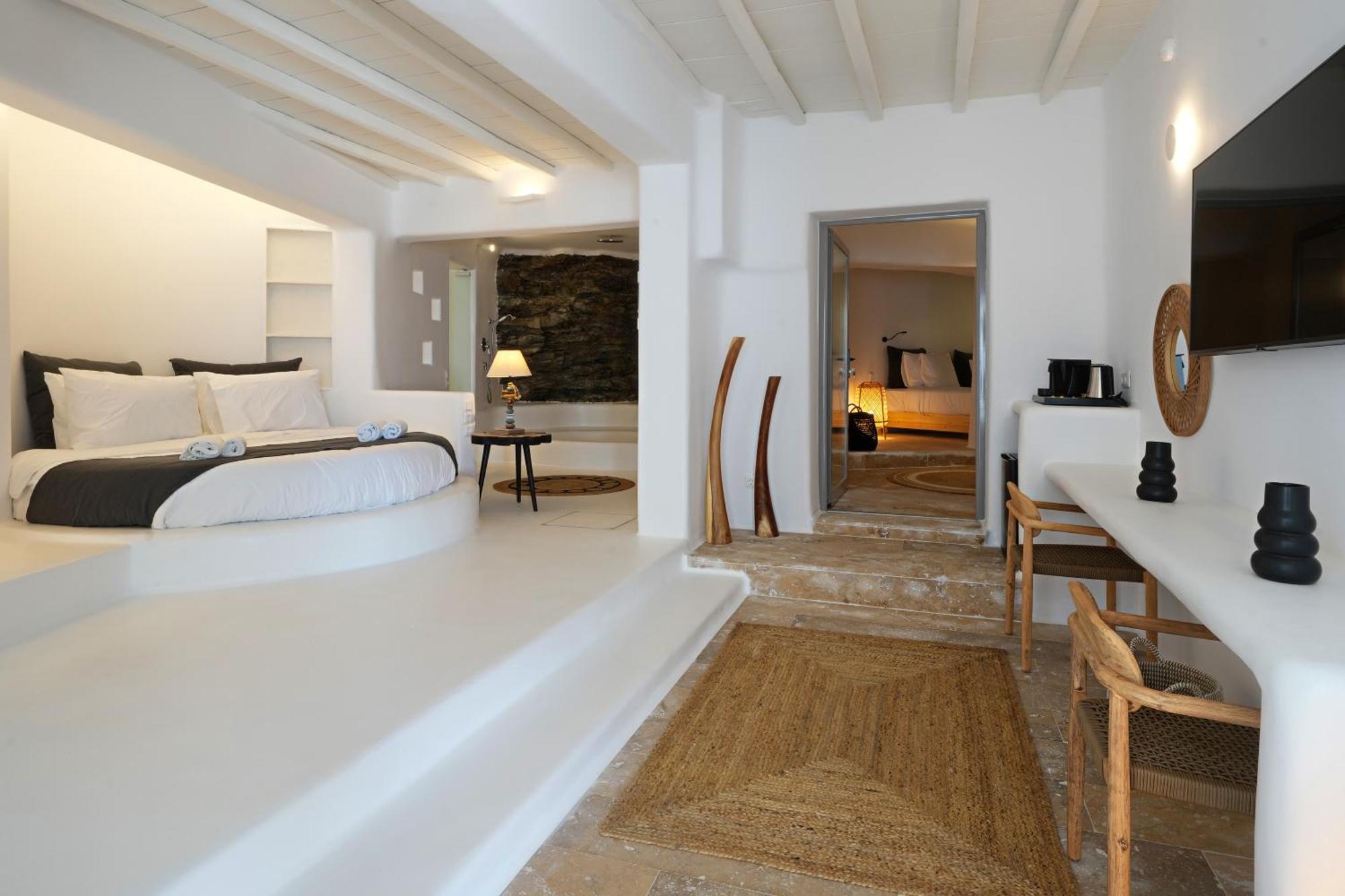 Agios Ioannis Diakoftis White Stone Mykonos酒店 外观 照片