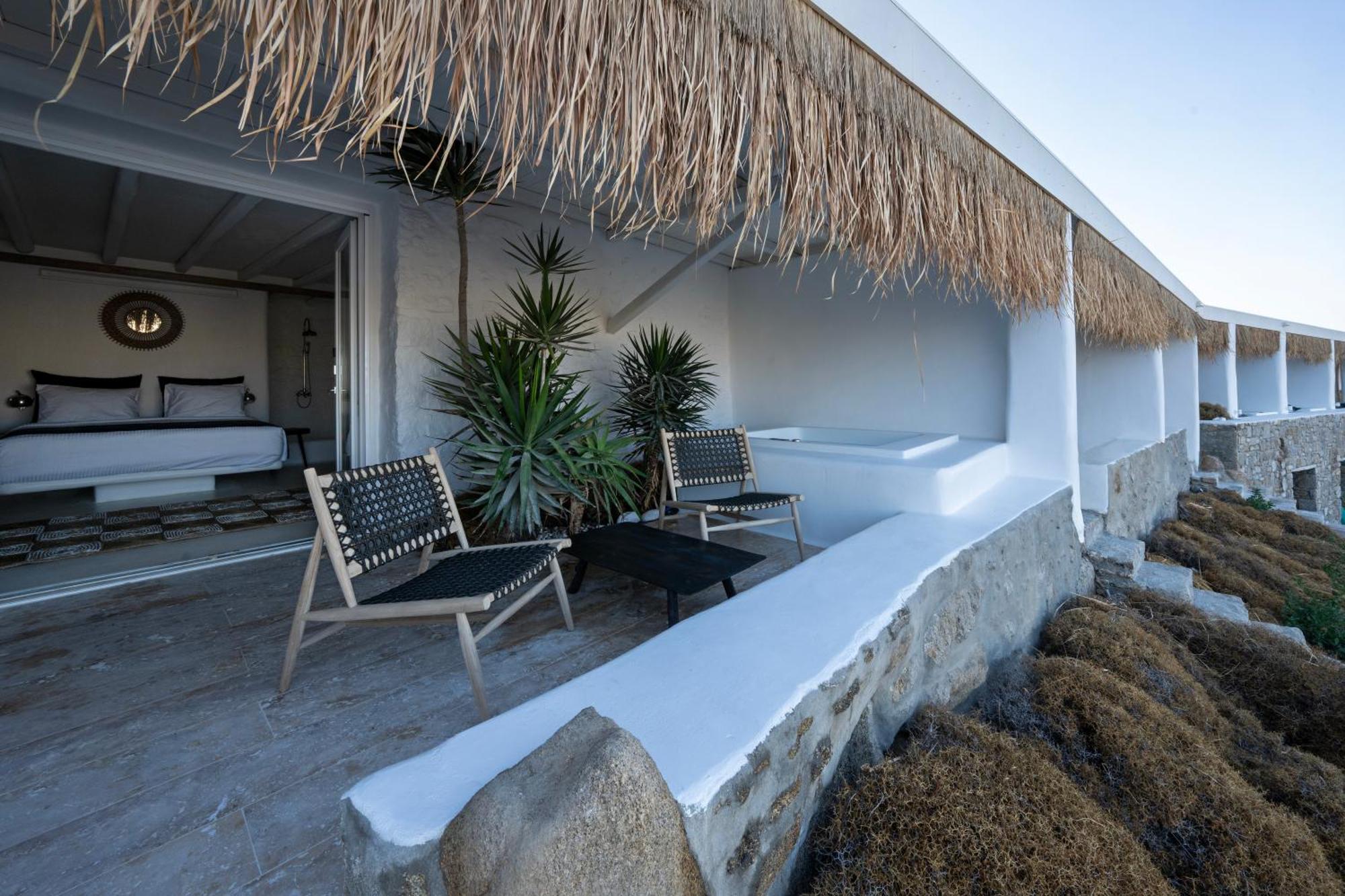 Agios Ioannis Diakoftis White Stone Mykonos酒店 外观 照片