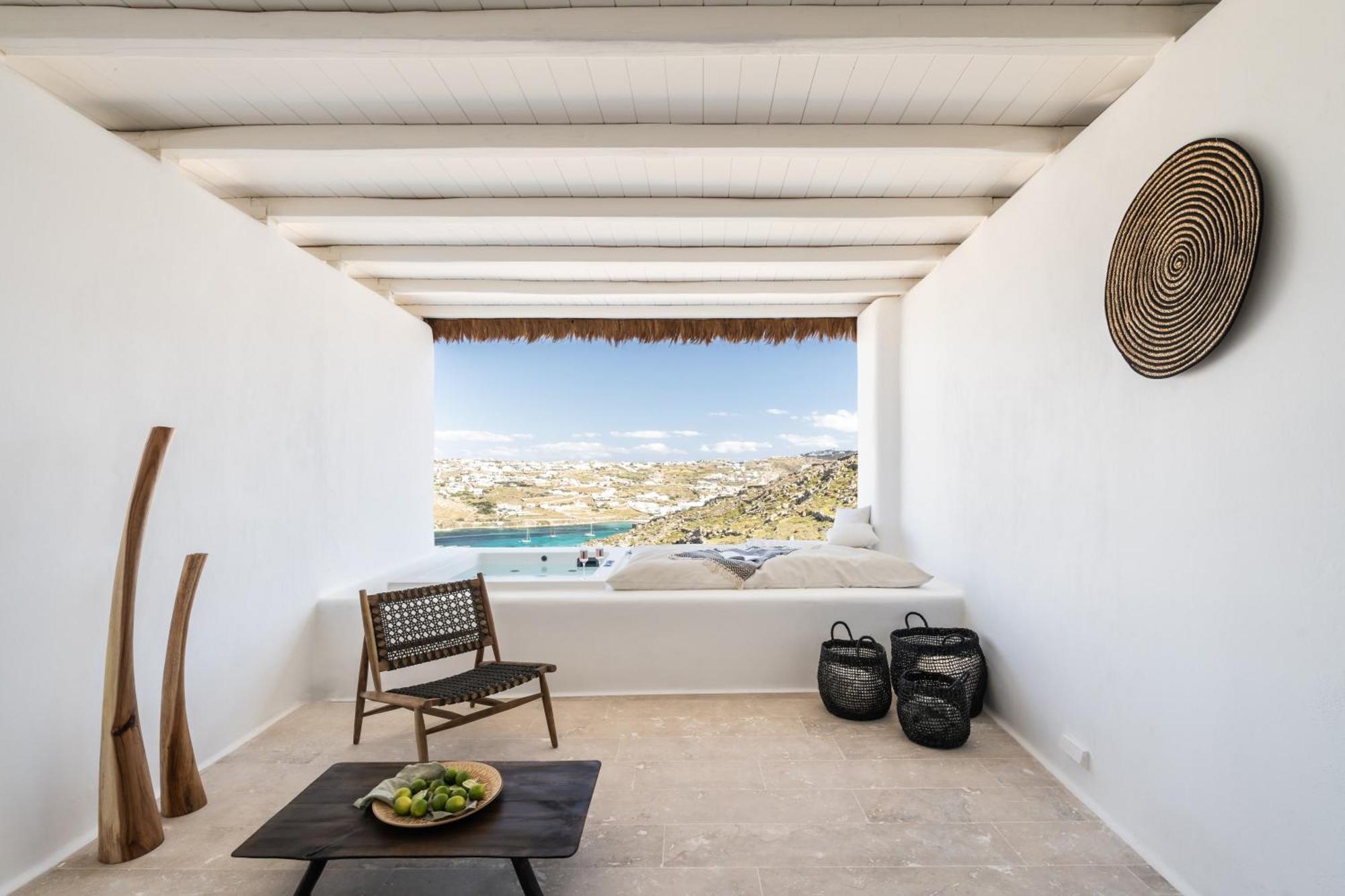 Agios Ioannis Diakoftis White Stone Mykonos酒店 外观 照片