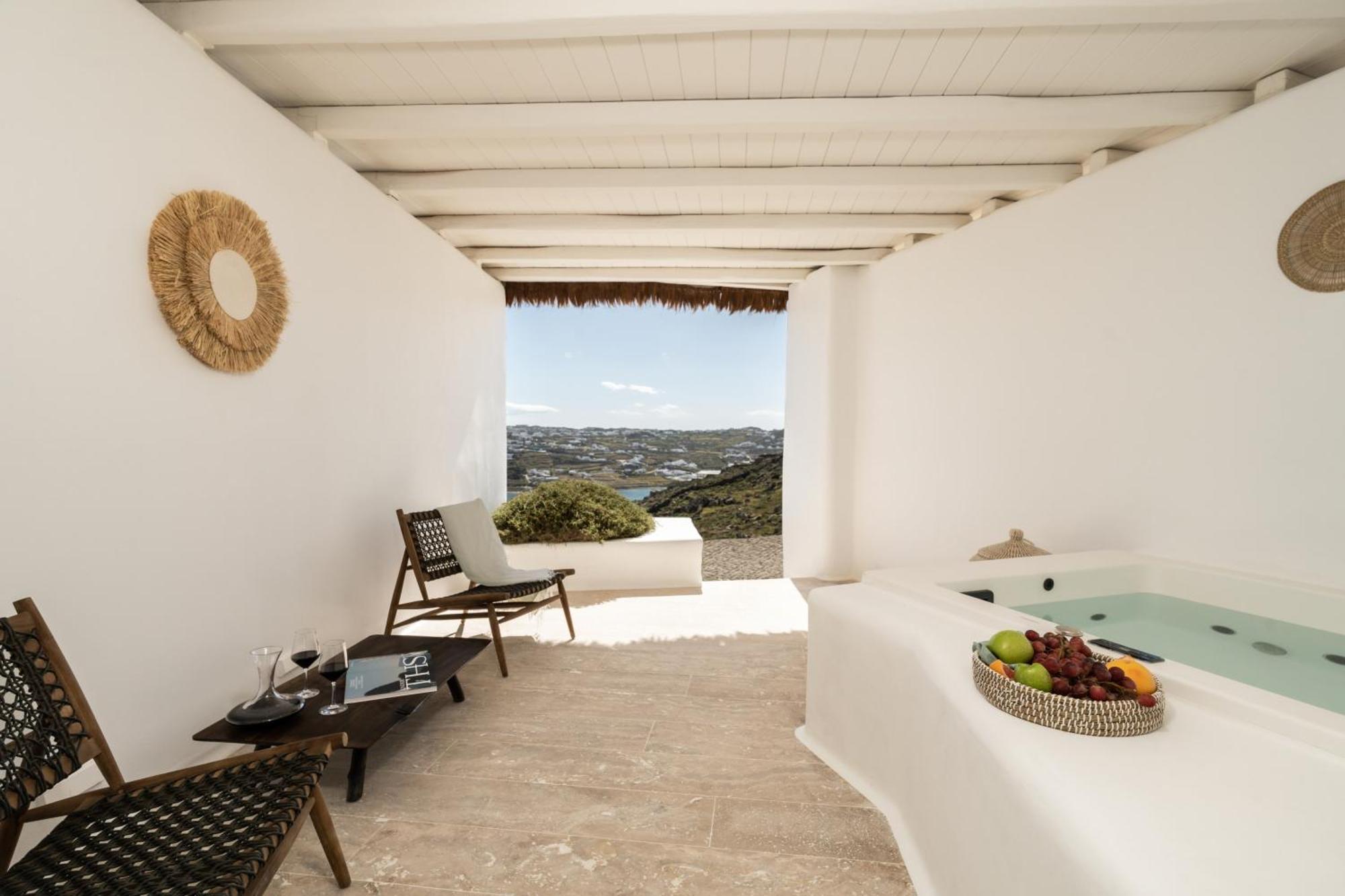 Agios Ioannis Diakoftis White Stone Mykonos酒店 外观 照片